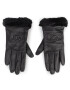 Ugg Mănuși de Damă W Classic Leather Logo Glove 19034 Negru - Pled.ro