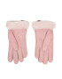 Ugg Mănuși de Damă W Shorty Glove W Leather Trim 17367 Roz - Pled.ro