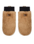 Ugg Mănuși de Damă W Sherpa Mitten W Logo Tape 21631 Bej - Pled.ro