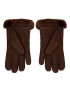 Ugg Mănuși de Damă W Shorty Glove W Leather Trim 17367 Maro - Pled.ro