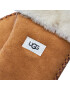 Ugg Mănuși pentru copii K Sheepskin Mitten W Stitch 20095 Maro - Pled.ro