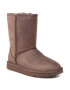 Ugg Pantofi Classic Short Leather 1016559 Maro - Pled.ro