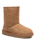 Ugg Pantofi Kids' Classic II Graphic Stitch 1112383K Maro - Pled.ro