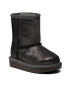 Ugg Pantofi T Classic II Metallic Glitter 1123663T Negru - Pled.ro