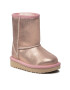 Ugg Pantofi T Classic II Metallic Glitter 1123663T Roz - Pled.ro