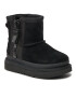 Ugg Pantofi T Classic Mini Ziper Tape Logo 1143699T Negru - Pled.ro