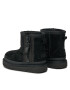 Ugg Pantofi T Classic Mini Ziper Tape Logo 1143699T Negru - Pled.ro