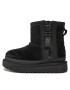 Ugg Pantofi T Classic Mini Ziper Tape Logo 1143699T Negru - Pled.ro