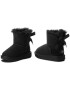 Ugg Pantofi T Mini Bailey Bow II 1017397T Negru - Pled.ro