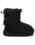 Ugg Pantofi T Mini Bailey Bow II 1017397T Negru - Pled.ro