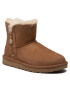 Ugg Pantofi W Bailey Zip Mini 1112481 Maro - Pled.ro