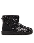 Ugg Pantofi W Classic Mini Chunky Sequin 1130602 Negru - Pled.ro