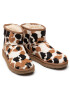 Ugg Pantofi W Classic Mini Cow Print 1123353 Maro - Pled.ro