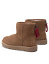 Ugg Pantofi W Classic Mini Logo Zip 1122671 Maro - Pled.ro