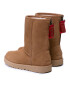 Ugg Pantofi W Classic Short Logo Zip 1122672 Maro - Pled.ro