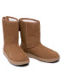 Ugg Pantofi W Classic Short Logo Zip 1122672 Maro - Pled.ro