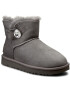 Ugg Cizme de zăpadă W Mini Bailey Button Bling 1016554 Gri - Pled.ro