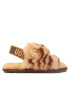 Ugg Papuci de casă T Fluff Yeah Slide Tiger Stuffie 1124940T Maro - Pled.ro