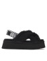 Ugg Papuci de casă W Disco Cross Slide 1121550 Negru - Pled.ro