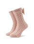 Ugg Șosete Lungi de Damă W Laila Bow Fleece Lined Sock OS 1113637 Roz - Pled.ro