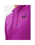 Under Armour Bluză Armour Fleece Hoodie 1373055 Roz Loose Fit - Pled.ro