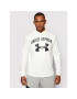 Under Armour Bluză Rival Terry Big Logo 1361559 Alb Loose Fit - Pled.ro