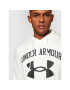 Under Armour Bluză Rival Terry Big Logo 1361559 Alb Loose Fit - Pled.ro