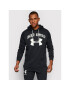 Under Armour Bluză Rival Terry Big Logo 1361559 Negru Loose Fit - Pled.ro