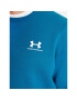 Under Armour Bluză Ua Essential Fleece Crew 1374250 Albastru Loose Fit - Pled.ro