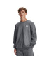 Under Armour Bluză UA Essential Fleece Crew 1374250 Gri Regular Fit - Pled.ro