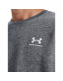 Under Armour Bluză UA Essential Fleece Crew 1374250 Gri Regular Fit - Pled.ro