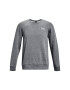 Under Armour Bluză UA Essential Fleece Crew 1374250 Gri Regular Fit - Pled.ro