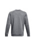 Under Armour Bluză UA Essential Fleece Crew 1374250 Gri Regular Fit - Pled.ro