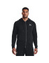 Under Armour Bluză UA Essential Fleece FZ Hood 1373881 Negru Regular Fit - Pled.ro