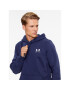 Under Armour Bluză Ua Essential Fleece Hoodie 1373880 Bleumarin Loose Fit - Pled.ro