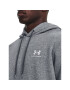 Under Armour Bluză UA Essential Fleece Hoodie 1373880 Gri Regular Fit - Pled.ro