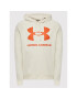 Under Armour Bluză Ua Rival Fleece Big Logo 1357093 Bej Loose Fit - Pled.ro