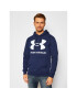 Under Armour Bluză Ua Rival Fleece Big Logo 1357093 Bleumarin Loose Fit - Pled.ro