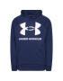 Under Armour Bluză Ua Rival Fleece Big Logo 1357093 Bleumarin Loose Fit - Pled.ro