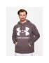 Under Armour Bluză Ua Rival Fleece Big Logo 1357093 Maro Loose Fit - Pled.ro