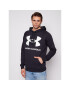 Under Armour Bluză Ua Rival Fleece Big Logo 1357093 Negru Loose Fit - Pled.ro