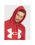 Under Armour Bluză Ua Rival Fleece Big Logo 1357093 Roșu Loose Fit - Pled.ro