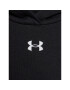 Under Armour Bluză Ua Rival Fleece Crop Hoodie 1379517 Negru Loose Fit - Pled.ro