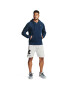 Under Armour Bluză UA Rival Fleece FZ Hoodie 1357111 Bleumarin Regular Fit - Pled.ro