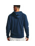 Under Armour Bluză UA Rival Fleece FZ Hoodie 1357111 Bleumarin Regular Fit - Pled.ro