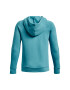 Under Armour Bluză UA Rival Fleece Hoodie 1357585 Verde Relaxed Fit - Pled.ro