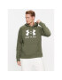 Under Armour Bluză Ua Rival Fleece Logo Hd 1379758 Kaki Loose Fit - Pled.ro