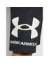 Under Armour Pantaloni scurți sport Ua Rival Fleece Big Logo 1357118 Negru Loose Fit - Pled.ro