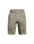 Under Armour Pantaloni scurți sport UA RIVAL TERRY SHORT 1361631 Bej Regular Fit - Pled.ro