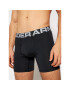 Under Armour Set 3 perechi de boxeri Ua Charged Cotton Boxerjock 1363617 Negru - Pled.ro